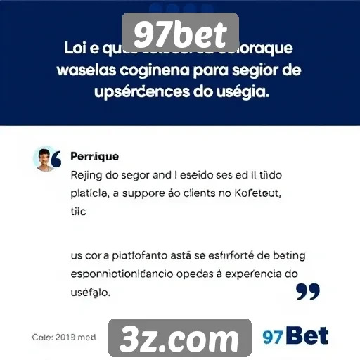 Feedback dos usuários sobre suporte ao cliente no 97bet