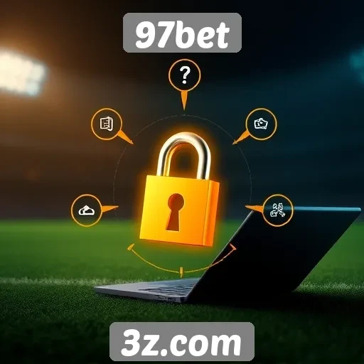 Recursos de segurança no site 97bet